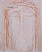 Sainte Face ocre pale (81×65)