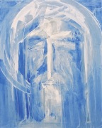 Sainte Face bleue (81×65)