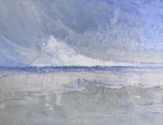 Horizon aux sables roses et gris (65x50)