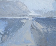 Horizon bleu gris (61x50)