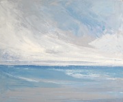 Horizon balayé par le vent (55x46)