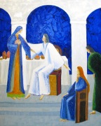 Marthe et Marie (Les très riches heures de Béthanie) (81×65) – Version 2