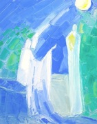 Samaritaine n°1 « Si tu savais le don de Dieu » Jean 4,10 (81×65)
