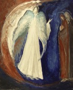 Resurrection « L’ange …descendit du ciel…Il est réssuscité comme il l’avait dit »  Matthieu 28, 1-10 (81×65) n°2