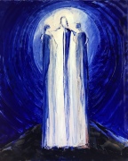 Transfiguration bleue outremer (100×81)